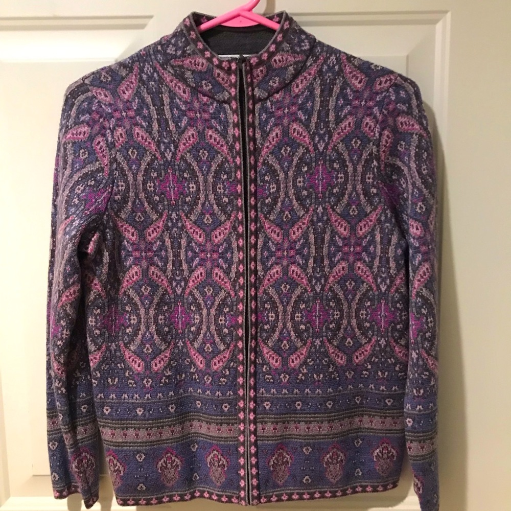 Pendleton 100% Merino Wool Zip up Sweater
